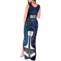 Personalized Finland Drakkar Vikings Tank Maxi Dress Suomi Flag Viking Thor Runes