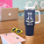 Personalized Finland Drakkar Vikings Tumbler With Handle Suomi Flag Viking Thor Runes