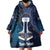 Personalized Finland Drakkar Vikings Wearable Blanket Hoodie Suomi Flag Viking Thor Runes