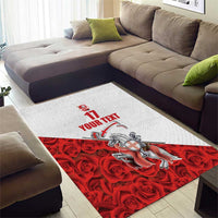 Custom England Field Hockey Champions Area Rug Old Georgians Hockey Club Sporty Style
