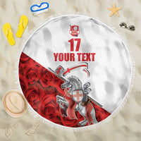 Custom England Field Hockey Champions Beach Blanket Old Georgians Hockey Club Sporty Style