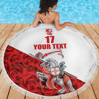 Custom England Field Hockey Champions Beach Blanket Old Georgians Hockey Club Sporty Style