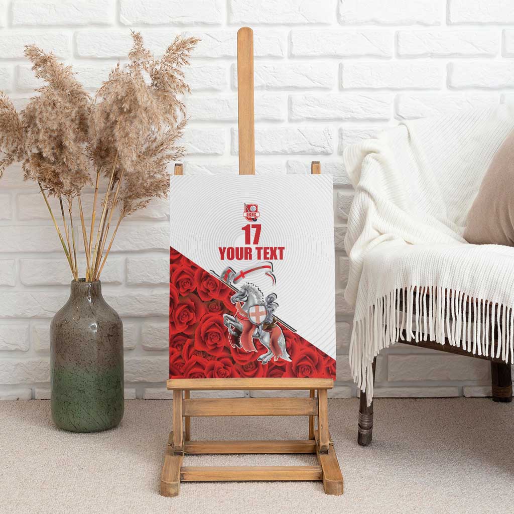 Custom England Field Hockey Champions Canvas Wall Art Old Georgians Hockey Club Sporty Style