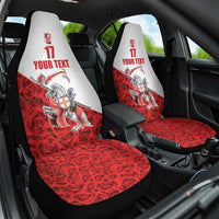Custom England Field Hockey Champions Car Seat Cover Old Georgians Hockey Club Sporty Style