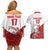Custom England Field Hockey Champions Couples Matching Off Shoulder Short Dress and Hawaiian Shirt Old Georgians Hockey Club Sporty Style