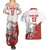 Custom England Field Hockey Champions Couples Matching Summer Maxi Dress and Hawaiian Shirt Old Georgians Hockey Club Sporty Style