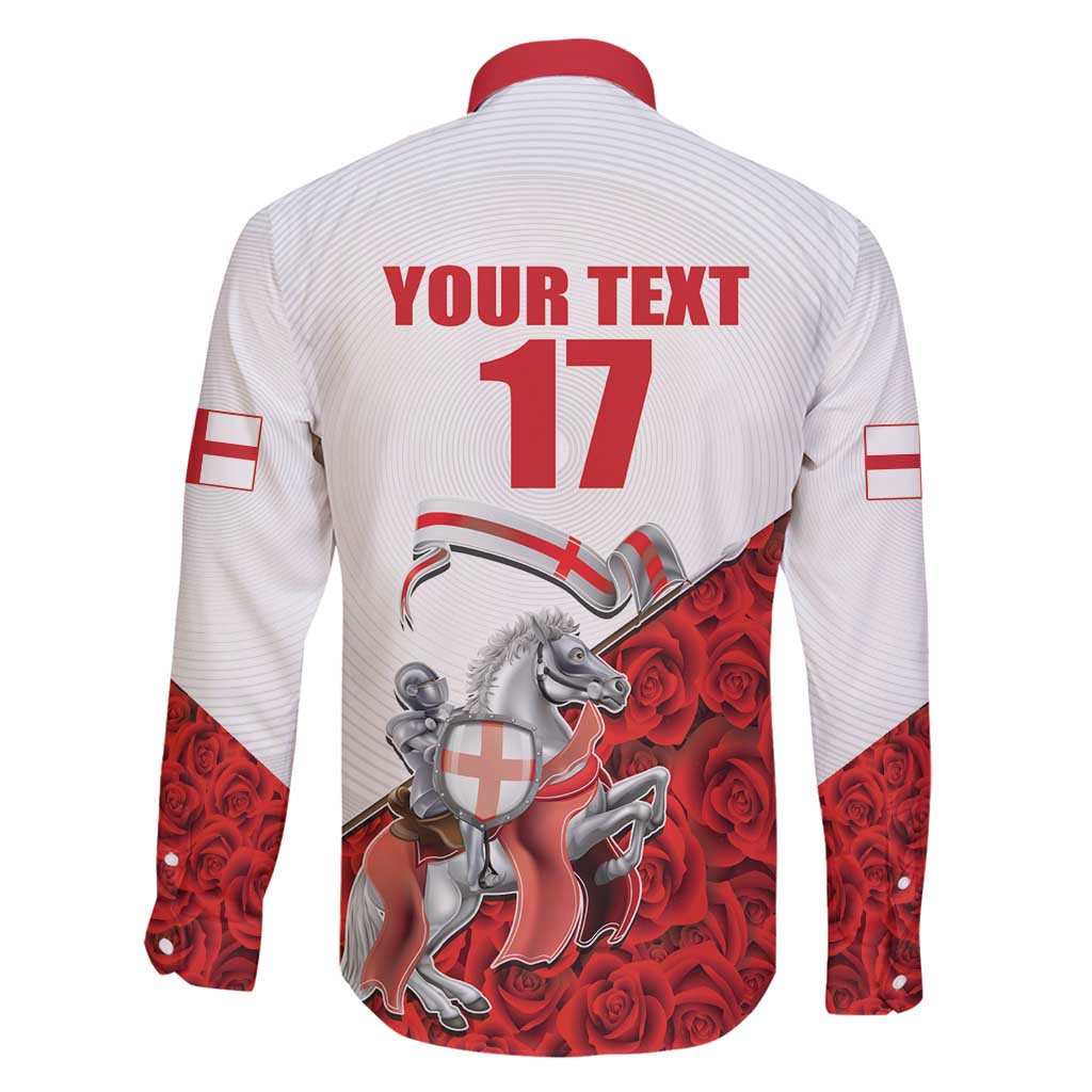 Custom England Field Hockey Champions Family Matching Long Sleeve Bodycon Dress and Hawaiian Shirt Old Georgians Hockey Club Sporty Style