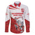 Custom England Field Hockey Champions Family Matching Puletasi and Hawaiian Shirt Old Georgians Hockey Club Sporty Style