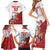 Custom England Field Hockey Champions Family Matching Short Sleeve Bodycon Dress and Hawaiian Shirt Old Georgians Hockey Club Sporty Style