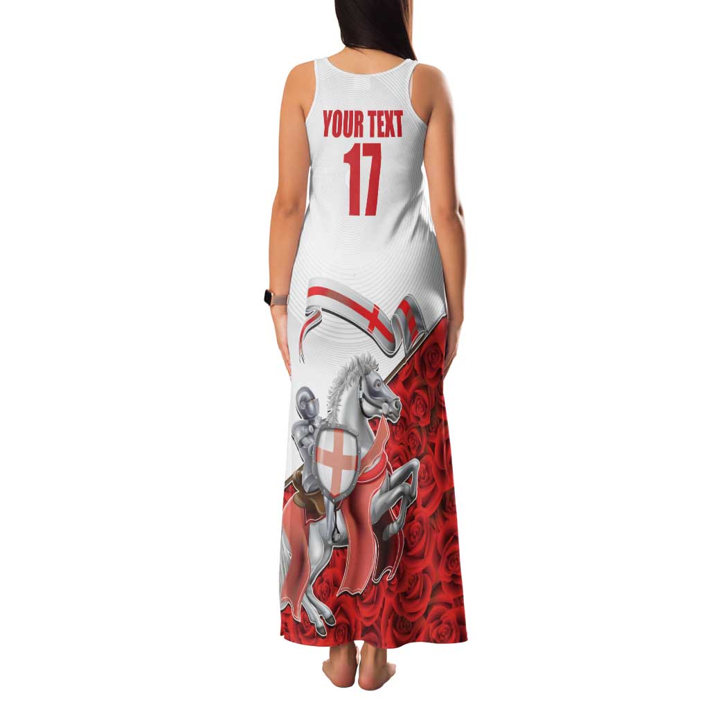 Custom England Field Hockey Champions Family Matching Tank Maxi Dress and Hawaiian Shirt Old Georgians Hockey Club Sporty Style