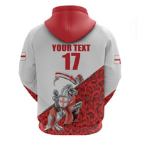 Custom England Field Hockey Champions Hoodie Old Georgians Hockey Club Sporty Style