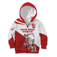 Custom England Field Hockey Champions Kid Hoodie Old Georgians Hockey Club Sporty Style