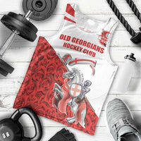 Custom England Field Hockey Champions Men Tank Top Old Georgians Hockey Club Sporty Style