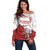Custom England Field Hockey Champions Off Shoulder Sweater Old Georgians Hockey Club Sporty Style