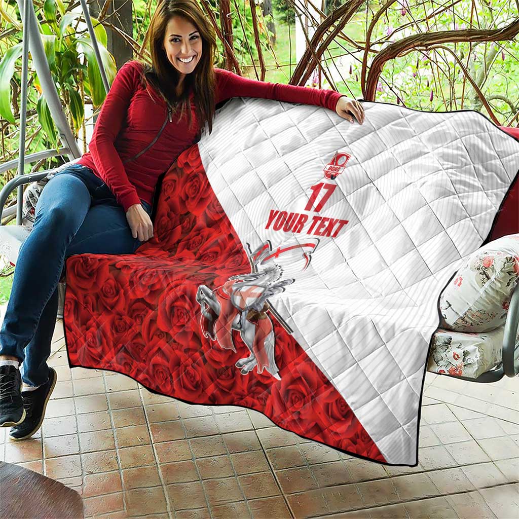 Custom England Field Hockey Champions Quilt Old Georgians Hockey Club Sporty Style