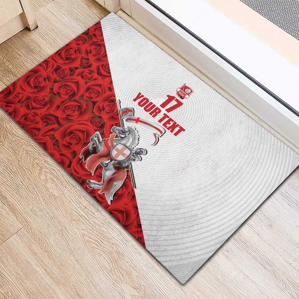 Custom England Field Hockey Champions Rubber Doormat Old Georgians Hockey Club Sporty Style