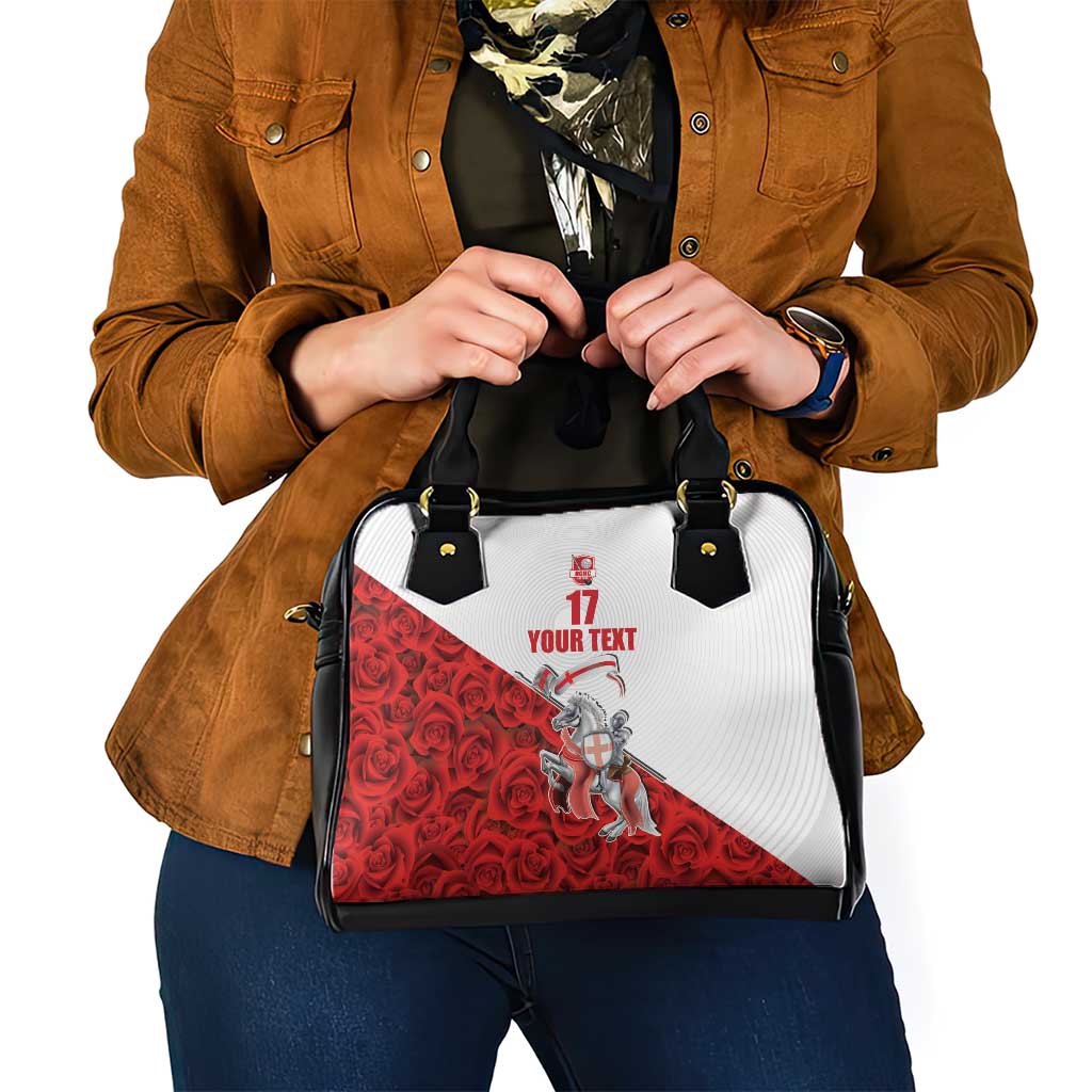 Custom England Field Hockey Champions Shoulder Handbag Old Georgians Hockey Club Sporty Style