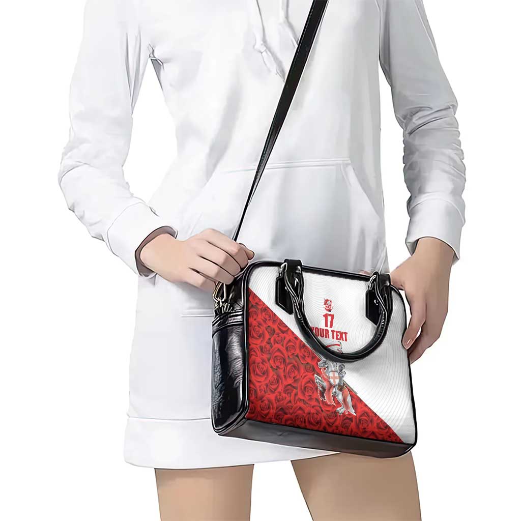 Custom England Field Hockey Champions Shoulder Handbag Old Georgians Hockey Club Sporty Style