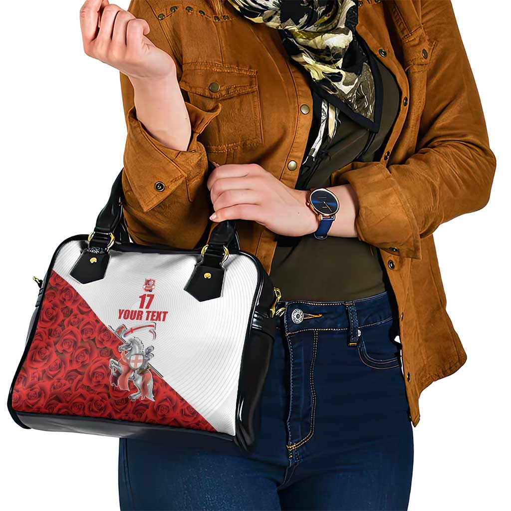 Custom England Field Hockey Champions Shoulder Handbag Old Georgians Hockey Club Sporty Style