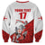 Custom England Field Hockey Champions Sweatshirt Old Georgians Hockey Club Sporty Style