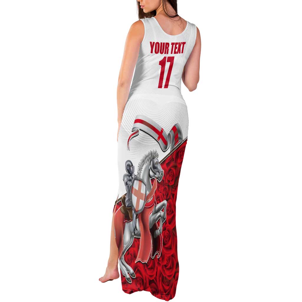 Custom England Field Hockey Champions Tank Maxi Dress Old Georgians Hockey Club Sporty Style