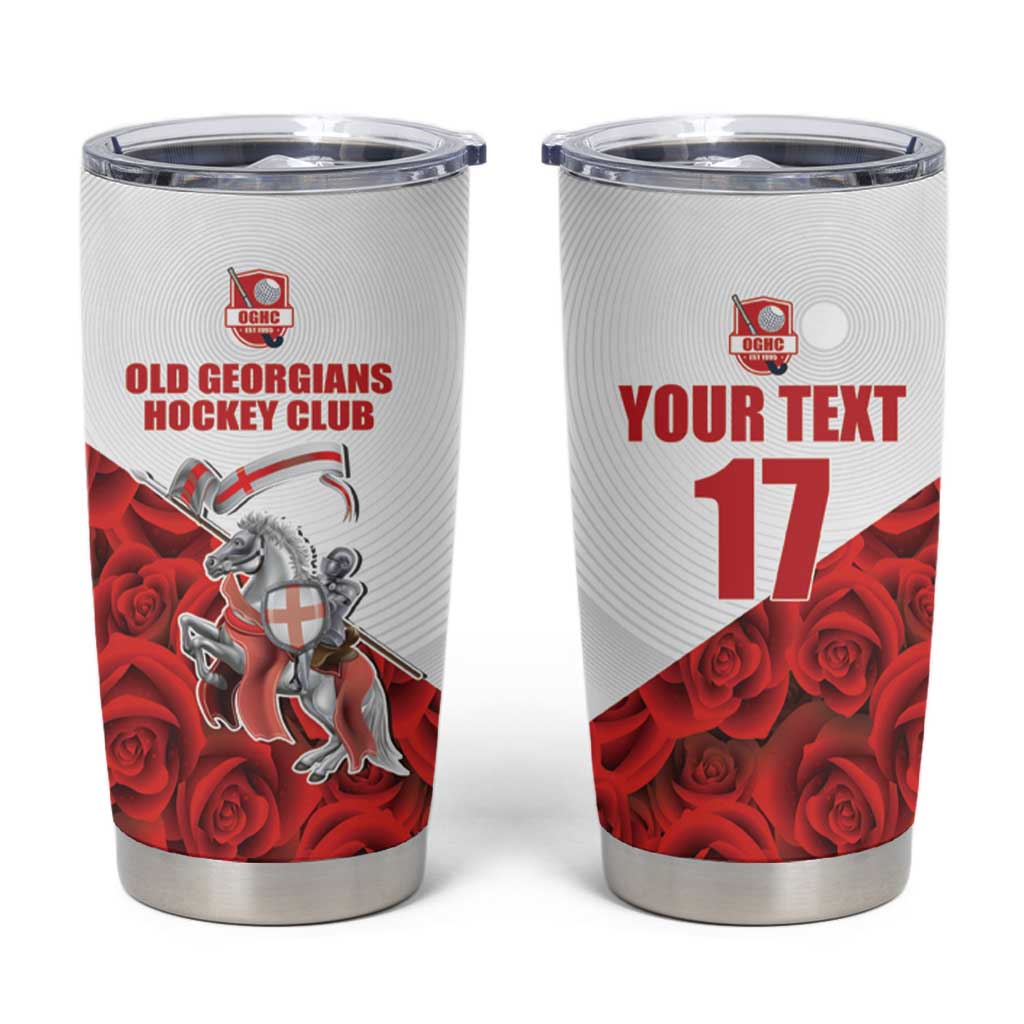 Custom England Field Hockey Champions Tumbler Cup Old Georgians Hockey Club Sporty Style