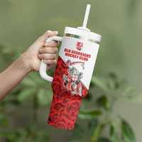 Custom England Field Hockey Champions Tumbler With Handle Old Georgians Hockey Club Sporty Style