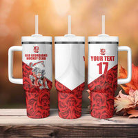Custom England Field Hockey Champions Tumbler With Handle Old Georgians Hockey Club Sporty Style