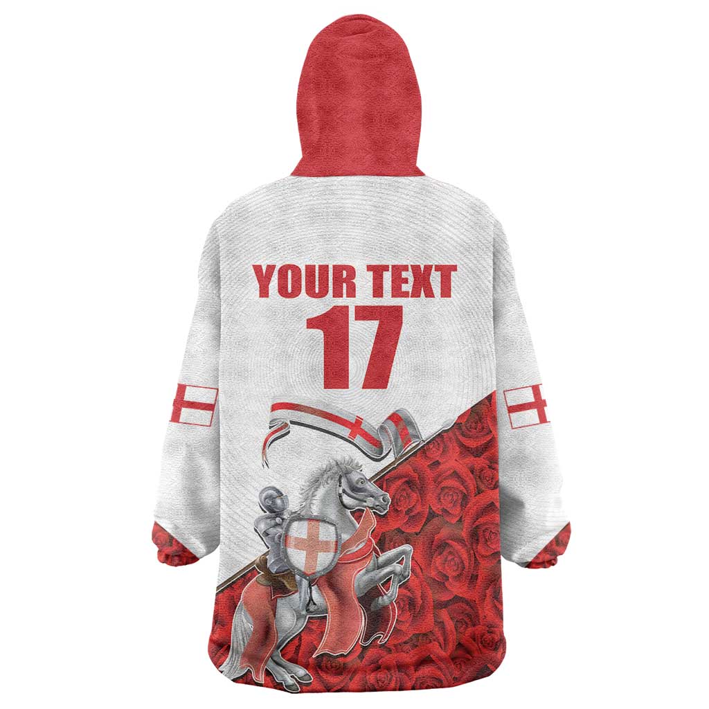 Custom England Field Hockey Champions Wearable Blanket Hoodie Old Georgians Hockey Club Sporty Style