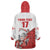 Custom England Field Hockey Champions Wearable Blanket Hoodie Old Georgians Hockey Club Sporty Style