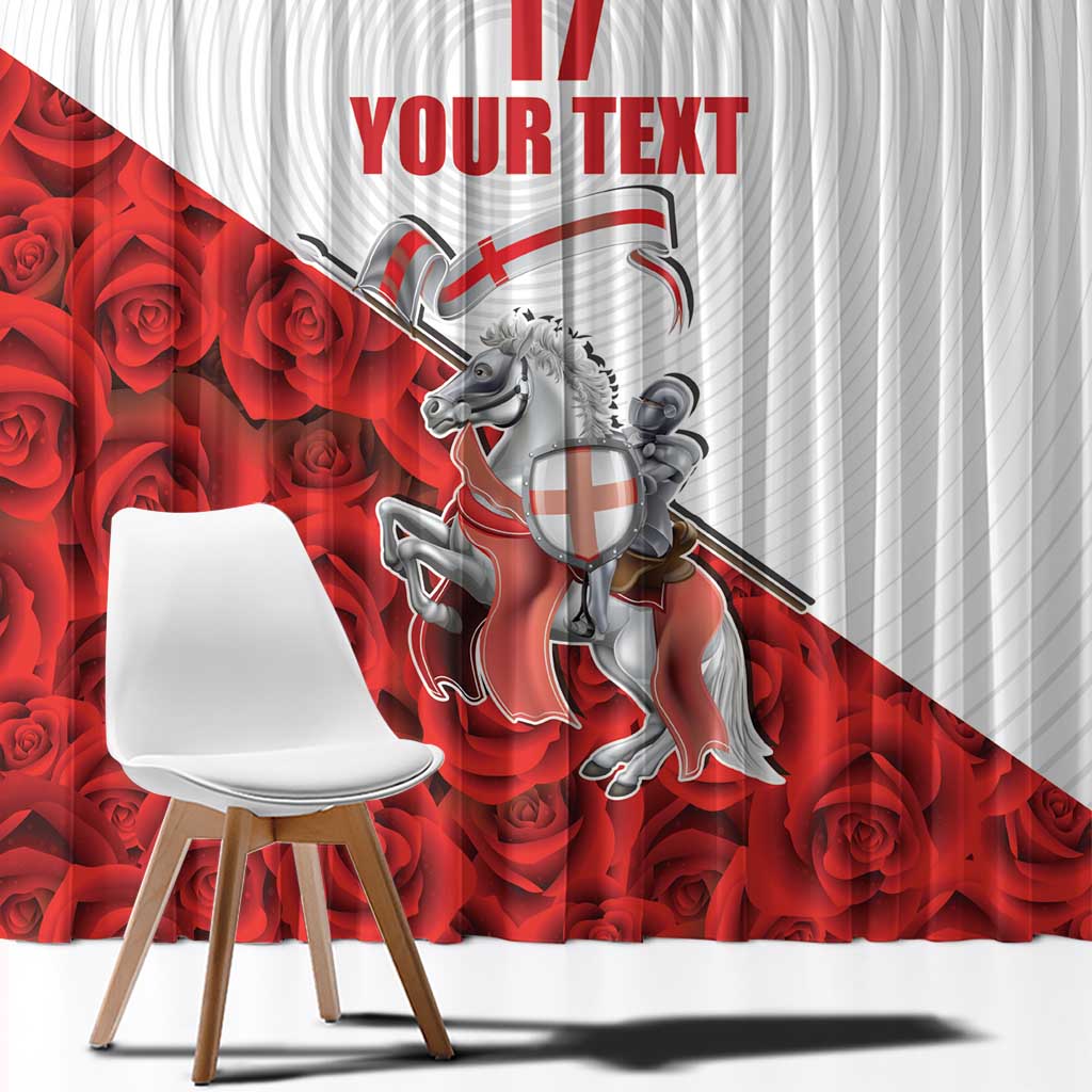 Custom England Field Hockey Champions Window Curtain Old Georgians Hockey Club Sporty Style