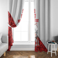 Custom England Field Hockey Champions Window Curtain Old Georgians Hockey Club Sporty Style