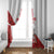 Custom England Field Hockey Champions Window Curtain Old Georgians Hockey Club Sporty Style