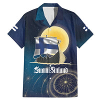 Personalized Finland Drakkar Vikings Family Matching Mermaid Dress and Hawaiian Shirt Longships with Vegvisir