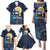 Personalized Finland Drakkar Vikings Family Matching Puletasi and Hawaiian Shirt Longships with Vegvisir