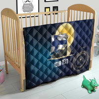 Personalized Finland Drakkar Vikings Quilt Longships with Vegvisir