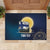 Personalized Finland Drakkar Vikings Rubber Doormat Longships with Vegvisir