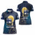 Personalized Finland Drakkar Vikings Women Polo Shirt Longships with Vegvisir