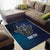 Personalized Finland Drakkar Vikings Area Rug Suomi Viking Warrior