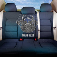 Personalized Finland Drakkar Vikings Back Car Seat Cover Suomi Viking Warrior