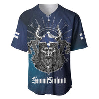 Personalized Finland Drakkar Vikings Baseball Jersey Suomi Viking Warrior