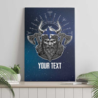 Personalized Finland Drakkar Vikings Canvas Wall Art Suomi Viking Warrior