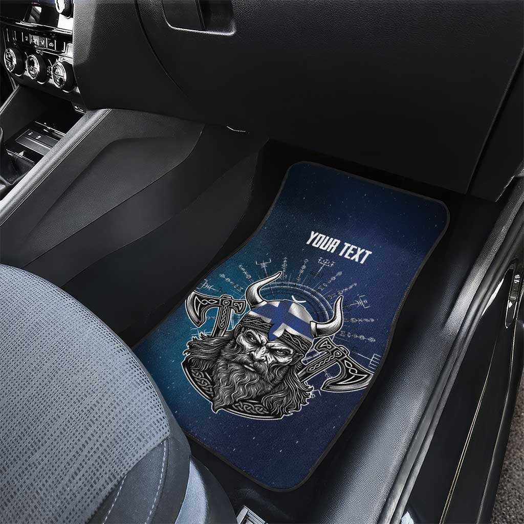 Personalized Finland Drakkar Vikings Car Mats Suomi Viking Warrior