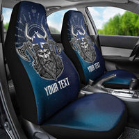 Personalized Finland Drakkar Vikings Car Seat Cover Suomi Viking Warrior