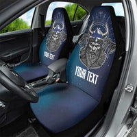 Personalized Finland Drakkar Vikings Car Seat Cover Suomi Viking Warrior
