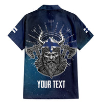 Personalized Finland Drakkar Vikings Family Matching Mermaid Dress and Hawaiian Shirt Suomi Viking Warrior