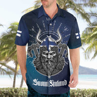 Personalized Finland Drakkar Vikings Hawaiian Shirt Suomi Viking Warrior