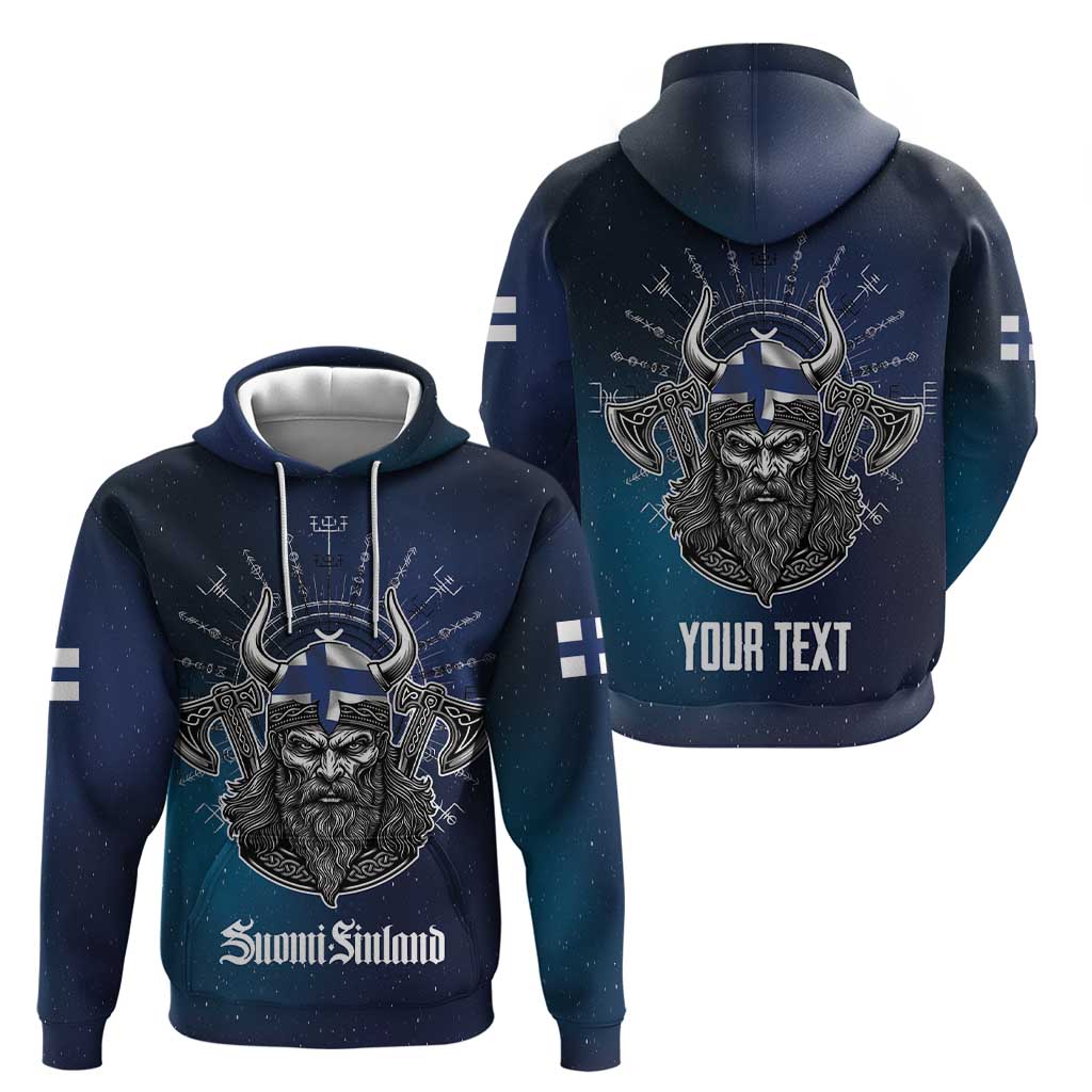 Personalized Finland Drakkar Vikings Hoodie Suomi Viking Warrior