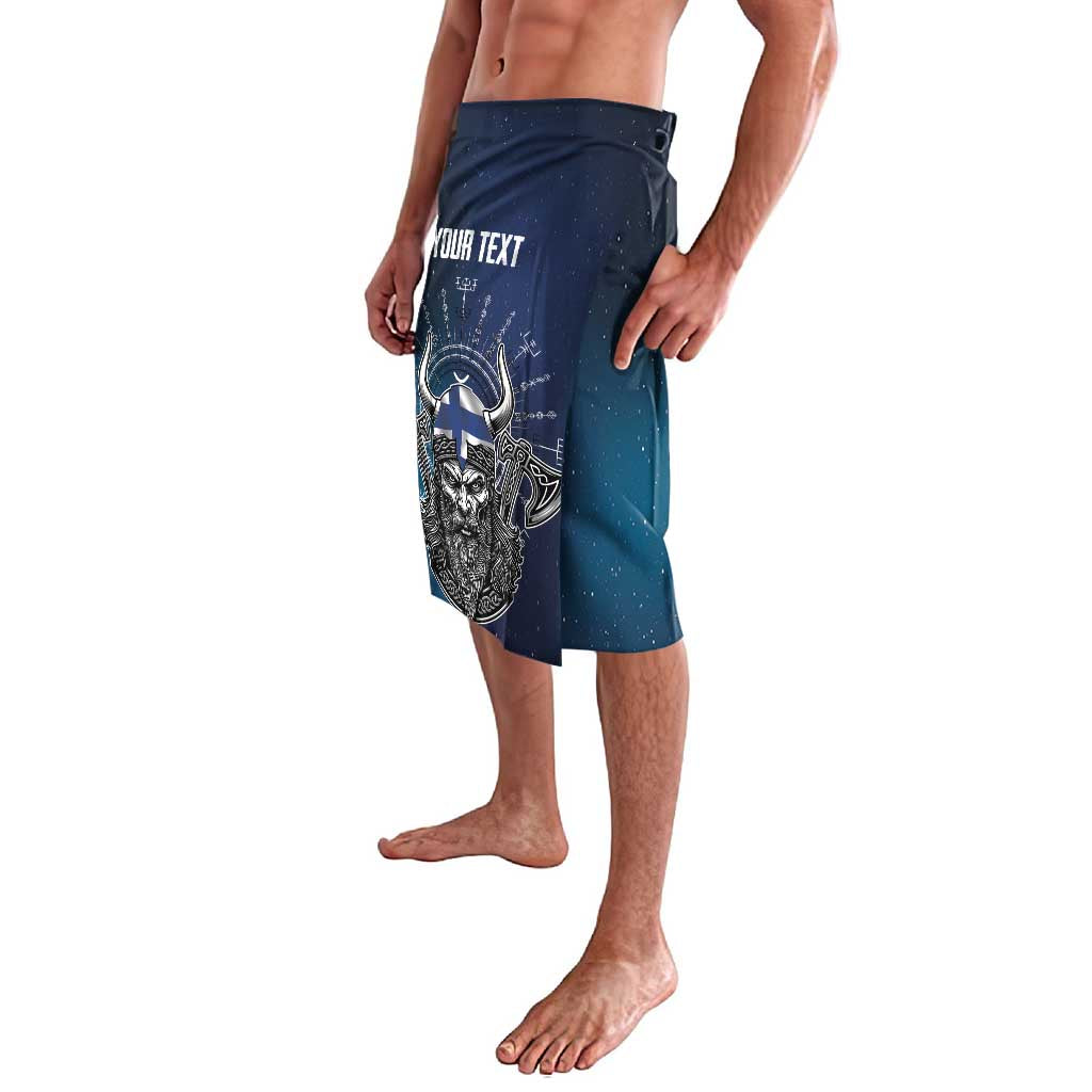 Personalized Finland Drakkar Vikings Lavalava Suomi Viking Warrior
