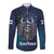 Personalized Finland Drakkar Vikings Long Sleeve Button Shirt Suomi Viking Warrior